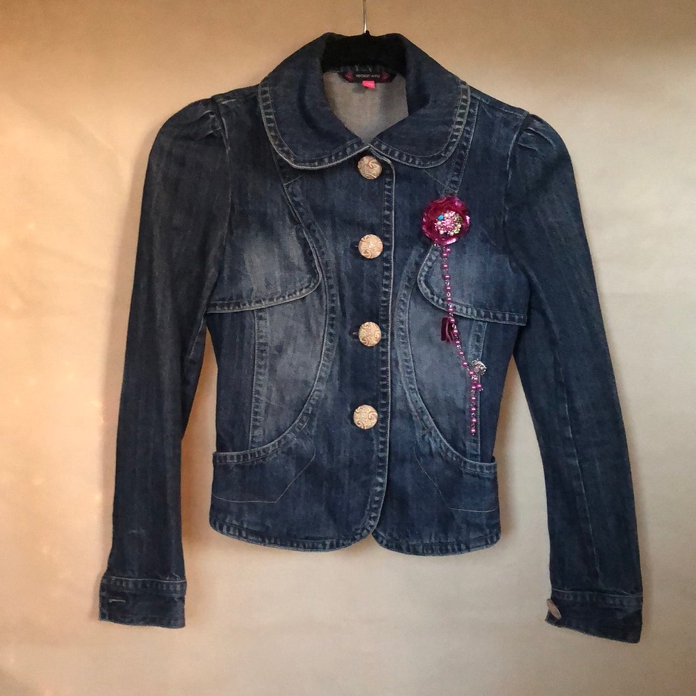 season wind denim jacket